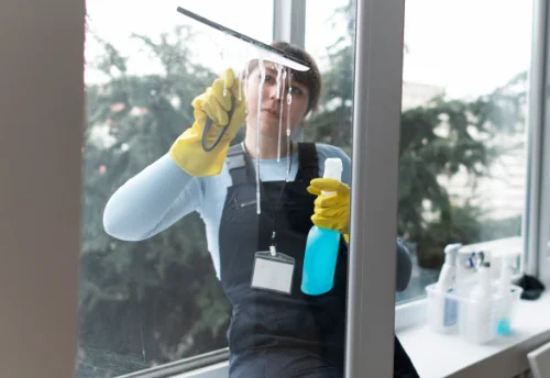 Nettoyage de vitres intérieures et extérieures à Messon